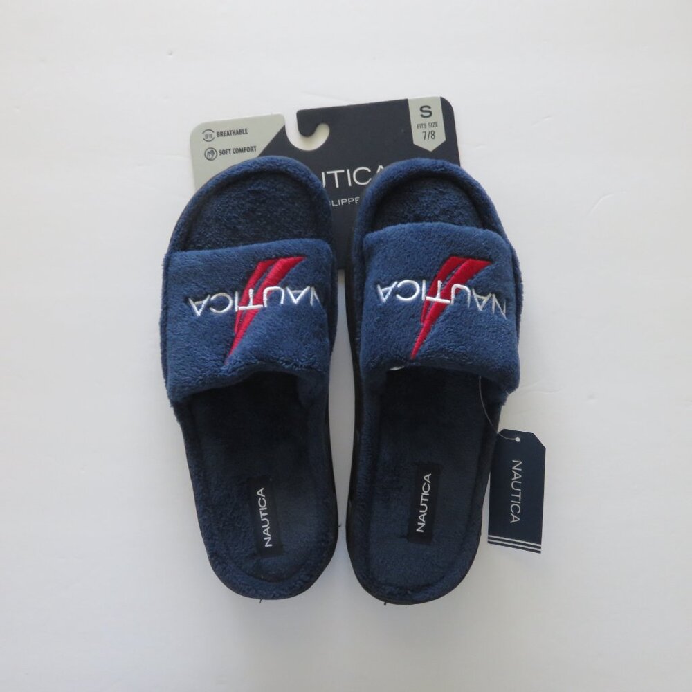 Nautica Men's size S (7/8) indoor, outdoor Open toe Slippers